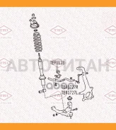 ���� ������������� �������� R Toyota Land Cruiser 03-/ Lexus GX 01- TEB1727R ����