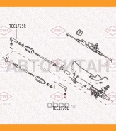 ���������� ������� ���� L Nissan Navara/Pathfinder 04- TEC1725L ����