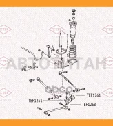 ����������� ������ ����� | ��� ����/��� | Toyota Camry 92- TEF1268 ����