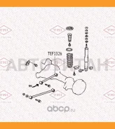 ����������� ������� ����������� ������ Toyota Land Cruiser -07 TEF1326 ����