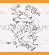 ����������� ������� ����������� ������ Mitsubishi Lancer -00 TEF1416 ����