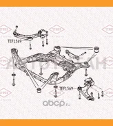 ����������� ��������� ������ �������� LAND Rover Freelander 06- TEF1569 ����