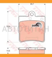 ������� �������� � MB W203 1.8-2.0CD 02 GDB1545 P50072=571925B TRW GDB1545 GDB1545 ����