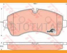 ������� ����. ���. Mercedes Sprinter 5-t 6/06- TRW GDB1696 GDB1696 ����