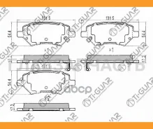��������� ������� �������� /�������� �������� 4�� /TI-GUAR ��� Chery Tiggo 8 2019- 3 2014-2020 4 Pro 2020- Bonus 2014-2019 Omoda C5; TG-0009 J696GN350...