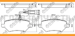 ��������� ������� �������� /�������� �������� 4�� /TI-GUAR ��� Chery Tiggo 2,3,4,5 2017-2021; Omoda S5 C5 2020-2021; PN0838 TG-0010 204000082AA DB2070...