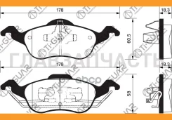 ��������� ������� �������� /�������� �������� 4�� /TI-GUAR ��� FORD Focus I 1998-2005, OPEL Astra-G, Zafira-A /2000-; TG-0119 PN0119 1064230 2M5Z2001A...