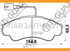 ��������� �������/�������� �������� 4�� /������������ /TI-GUAR ��� Citroen Jumper 2002- 244, Jumper 1994-2002 230L; TG-0220C; PN0220W 77364859 7175297...