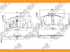 ��������� ������� �������� /�������� �������� 4�� /TI-GUAR ��� AUDI A4 2007-2016, Skoda Superb 2001-2008, Volkswagen GOLF 2001-2005, Passat 2001-2006...