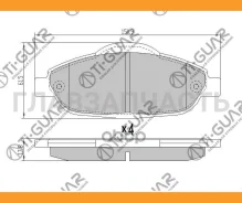 ��������� ������� �������� /�������� �������� 4�� /TI-GUAR ��� Peugeot 3008 /308CC /308SW/ 5008 2007-2016; TG-0450 PN0450 4253.93 1647862780 TI-GUAR T...