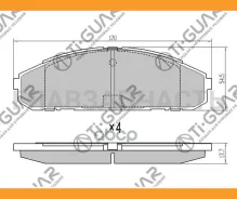 ��������� ������� �������� /�������� �������� 4��/TI-GUAR ��� Nissan Patrol Y60 1987-1997; ; TG-2308 PN2308 4106037J90 4106037J91 TI-GUAR TG2308 TG230...