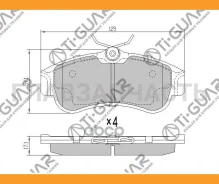 ��������� ������� �������� /�������� �������� 4�� /TI-GUAR ��� Nissan Almera N15/16, Primera P10/11; 41060-2F025 TG-2809 PN2180 D1060BM40A TI-GUAR TG2...