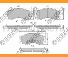 ��������� �������/�������� �������� 4�� /������������ /TI-GUAR ��� Subaru Impreza GC 2.0 Turbo 4WD 1992-2000; TG-296C TG-296 MN267M A296WK PF7247 D701...