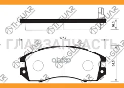 ��������� ������� /�������� �������� 4�� /������������ /TI-GUAR ��� Subaru Impreza GC GF 1992, Legacy BC BF BG BD 1989-1996; TG-295C; TG-295 PN7248 D7...