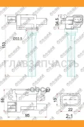 ������� ��������� /TI-GUAR ��� Suzuki Jimny JB33W JB43W-2, JB43W-3, TA02W TA02W-2; TG-3341066D01; (IGC807A) 3341066D00 3341066D10 TI-GUAR TG3341066D01...