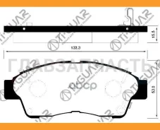 ��������� ������� /�������� �������� 4�� /������������ /TI-GUAR ��� Toyota Camry 1988-1990, Carina ED 1985-1998, Corolla 1983-2004, MR 2 AW10; PN1077...