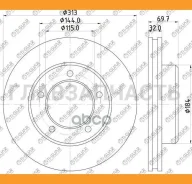 ���� ��������� /�������� /TI-GUAR ��� Toyota LAND Cruiser 100 1998-2005, Lexus LX470 1998-2005; 312,9/32��; TG-43512-60171 RN1224V 4351260170 43512601...