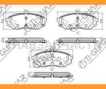 ��������� ������� �������� /�������� �������� 4�� /TI-GUAR ��� KIA Sorento 2015- ; TG-4902 58101C5A70 58101C5A00 58101S1A70 PN0662 TI-GUAR TG4902 TG49...