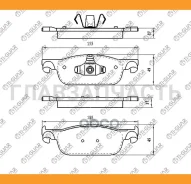��������� ������� �������� /�������� �������� 4�� /TI-GUAR ��� LADA X RAY, Renault Logan 2012-, CLIO III; TG-4905; PN0773 410604682R 2401Saniif TI-GUA...