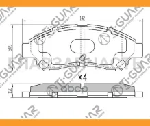 ��������� ������� �������� /�������� �������� 4�� /TI-GUAR ��� Toyota Townace 2012- S402, S403, S412, S413; TG-5546 PN1847 04465BZ130 04465BZ280 TI-GU...