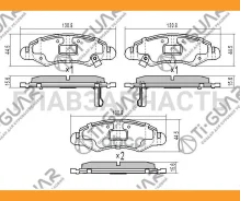 ��������� ������� �������� /�������� ������� 4�� /TI-GUAR ��� Suzuki Wagon R 2003-2008; TG-5545 PN9807 5520080E10 TI-GUAR TG5545 TG5545 ����
