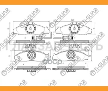 ��������� ������� �������� /�������� �������� 4�� /TI-GUAR ��� Ssangyong Musso 1996- ; TG-5541; 4811105100 4813005110 4813005100 TI-GUAR TG5541 TG5541...
