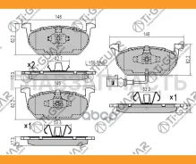 ��������� ������� �������� /�������� �������� 4�� /TI-GUAR ��� Scoda Octavia 2018-2021, Volkswagen GOLF 2014-2020; TG-5554 PN0699W 5QD698151F TI-GUAR...