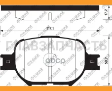 ��������� ������� �������� /�������� �������� 4�� /TI-GUAR ��� Toyota Vista Ardeo 2001-2003, Allion 2001-2007, OPA 2000-2005; TG-603 PN1430 0446513030...