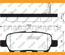 ��������� ������� /������ /������������ /TI-GUAR ��� Nissan X-Trail 2007-2019, Qashqai 2008-2019, Murano 2004-2016, Primera 2001-2005; TG-654 PN2466 4...