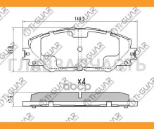 ��������� ������� /�������� 4�� /������������ /TI-GUAR ��� Toyota RAV4 2005-2019, Prius ZVW40, Vanguard 2005-2013, Auris 2010-2018, Mark X GGA10 ANA10...