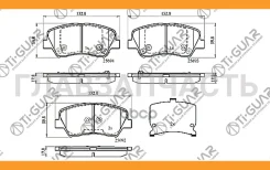 ��������� ������� �������� /�������� �������� 4�� /TI-GUAR ��� Hyundai Elantra 2015-; TG-7720 PN0772 58101G2A10 58101G2A10 TI-GUAR TG7720 TG7720 ����