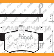 ��������� ������� /������ �������� 4�� /������������ /TI-GUAR ��� Honda Accord, Stepwgn 2009-, Hover H6 2011-, Crosstour 2009-, Odyssey 1994-, FR-V 20...