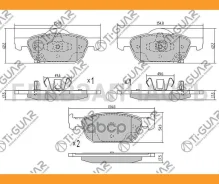 ��������� ������� �������� /�������� �������� 4�� /TI-GUAR ��� Honda Accord C2 2008-2013 FIT G5 2013-2020 Civic 2012- Step Wagon RK5 2009-; TG-8863C...