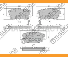 ��������� ������� �������� /�������� �������� 4�� /TI-GUAR ��� Honda Civic FD FA FN FK /2005-2012; PN8866 TG-8866 45022SMGE00 TI-GUAR TG8866 TG8866 ��...