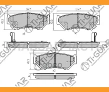 ��������� ������� �������� /�������� �������� 4�� /TI-GUAR ��� Suzuki Grand Vitara 2005-; PN9301 TG-9301 5321056810 TG9301 ����