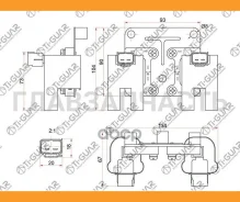 ������� ��������� /TI-GUAR ��� Daewoo Lacetti 2003- /Nubira F16D3 1400 F14D3; TG-96453420; 880189 SPL1050 TI-GUAR TG96453420 TG96453420 ����