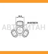 ������� /TI-GUAR ��� Ford Focus II 2008-2011 Honda Civic Toyota Corolla Auris Avensis; 23x33.9; TG-TR23/33.9; (2116-FOC20) 1061888 2116FOC20 TGTR23339...