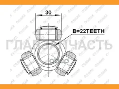 ������� /�������� ������ /����� /TI-GUAR ��� Ford Focus II 2008-2011; TG-TR22/30; (2116CAK) 4380673 TGTR2230 TI-GUAR TGTR2230 TGTR2230 ����