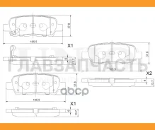 ������� ��������� ����. ������ Nissan Qashqai (J10, JJ10E) 07-, X-Trail (T30, T31) 01-, Juke (F15) 14- BRP20254 ����