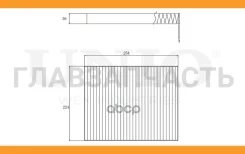 ������ �������� ��������. VW Polo IV, V 01-, Skoda Rapid (NH1, NH3) 12-, Fabia (6Y, NJ,5J) 99- FLT40036P ����