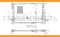 �������� ���������� ��������� Chevrolet Matiz (M200, M250) 05-, Spark (M200) 05- RAD10106 ����