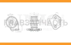 ����� ��������� ������ Hyundai Accent I-III 94- RMP15060 ����
