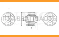 ���� ������ ��������� ������� ������ Hyundai Sonata III, IV 98-, XG 98- �/ RMP20162 ����