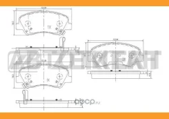 ������� ����. ����. Hyundai Accent 11- Solaris 10-/ Kia Rio 11- FR, ������ �������� BS1910 ����