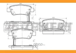 ������� ����. ����. ��� Honda CR-V III 07- CR-V IV 12- BS2836 ����