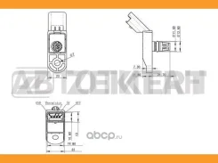 ������ �������� ������� Citroen C3 I II 02- C4 04- C5 II III 04- Peugeot 1007 05 Zekkert SE1028 ����