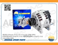 ��������� 14V 90A Skoda Octavia 1.6/ 1.8/ 2.0 96-04/ Volkswagen Golf IV 1,6/ 1,8/ 2,0 97-/ Golf V 1,6/ 2,0 06-08 AMDEL583 ����
