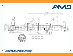 ����������� ��� GAS L Chevrolet Cruze 09- AMDSA222L ����