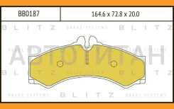 ������� ��������� �������� �������� Mercedes Sprinter/Vito W638 96-/ VW LT 28-35 96- BB0187 ����