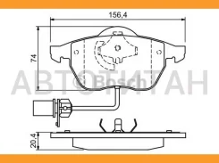 ������� �������� � Audi A6 1.8T/2.0/2.5TDi 97-02, VW Passat 1.6-2.5TDi 98 0 986 424 482 390 22 0986424482 ����